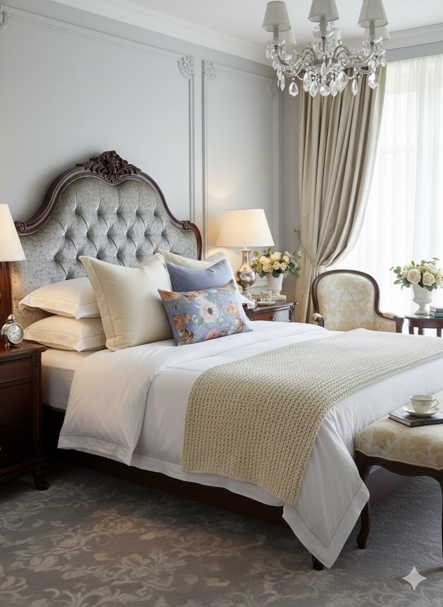 Taie Lavande Chambre